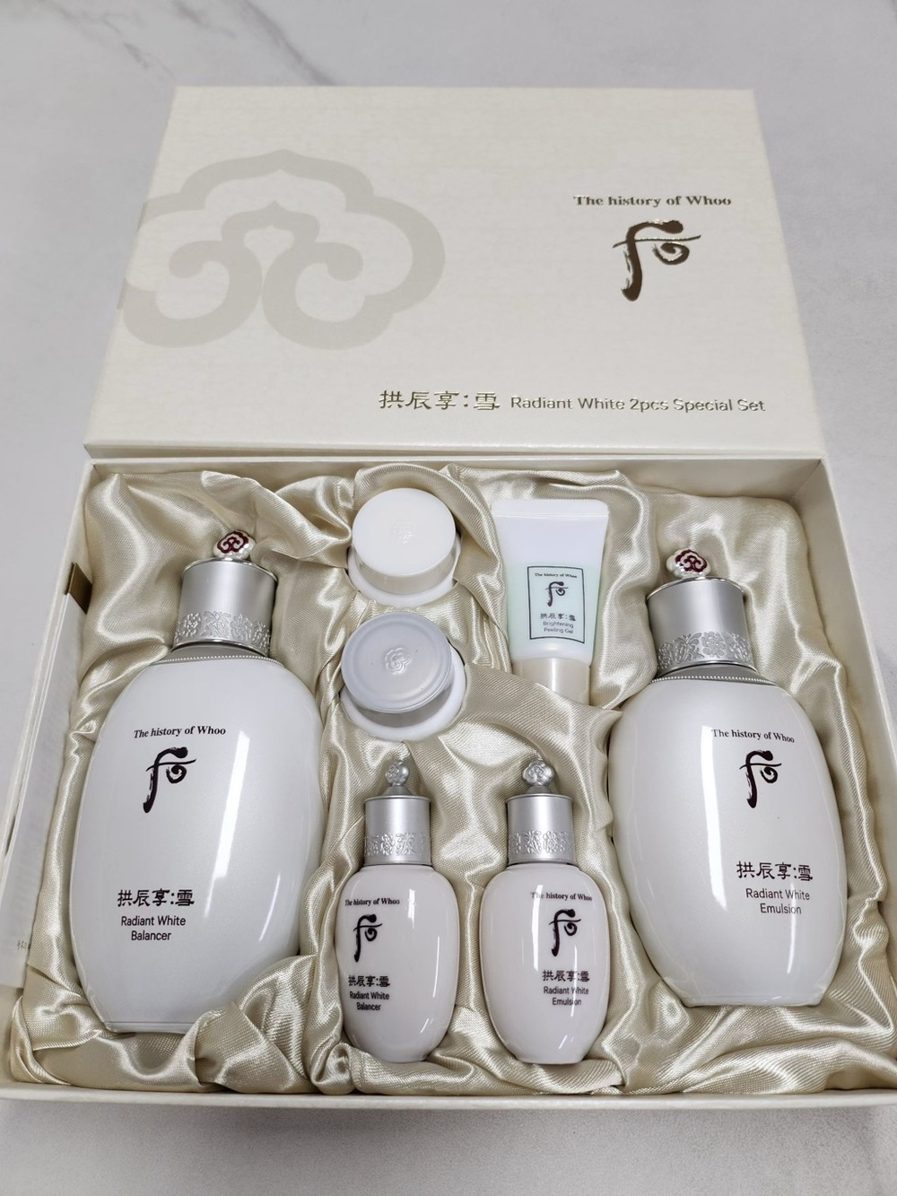 The History of Whoo Gongjinhyang Seol White 3pcs Special Set Anti Aging K-Beauty